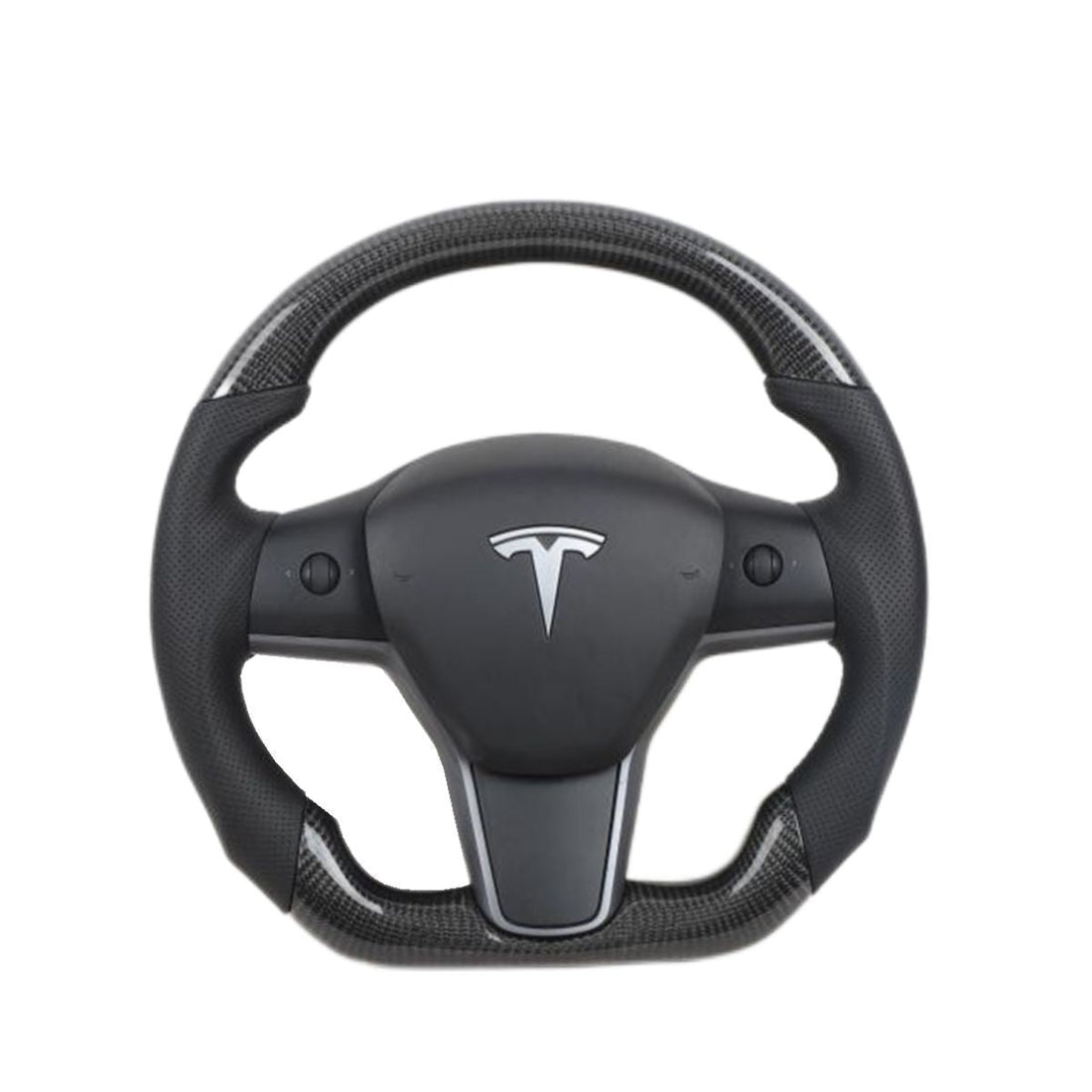 Carbon Fiber Sport Steering Wheel for Tesla Model 3 / Y 【Style 39】 - Tesery Official Store