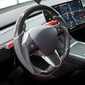 Sport Carbon Fiber Steering Wheel for Tesla Model 3 / Y 【Style 40】 - Tesery Official Store