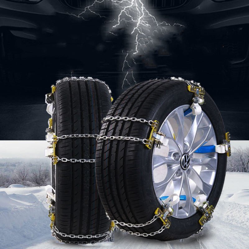 Steel Snow Chains For Tesla Model 3/Y/X/S - Tesery Official Store