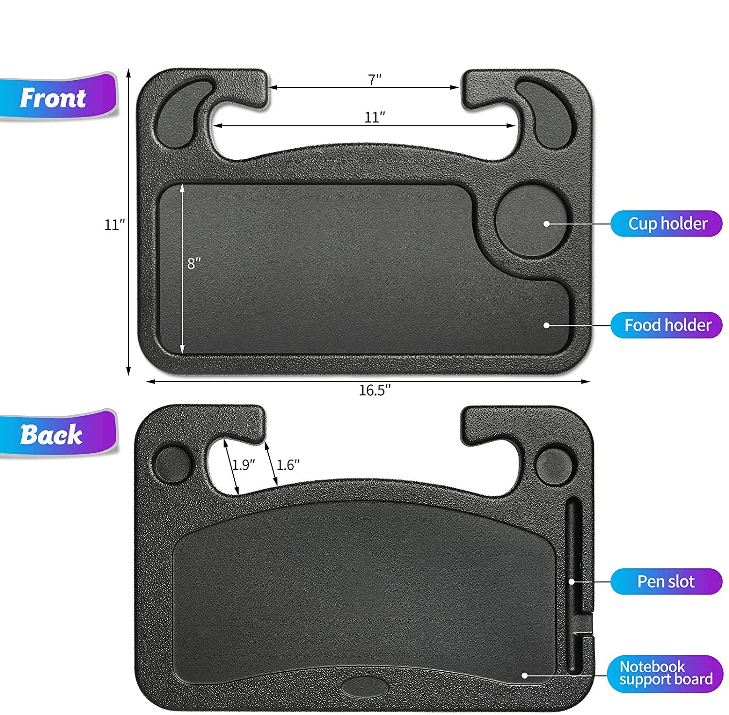 Steering Wheel Desk for Model 3 2017-2023.10/Model Y 2020-2024 & Model S/Model X 2017-2020 - Tesery Official Store