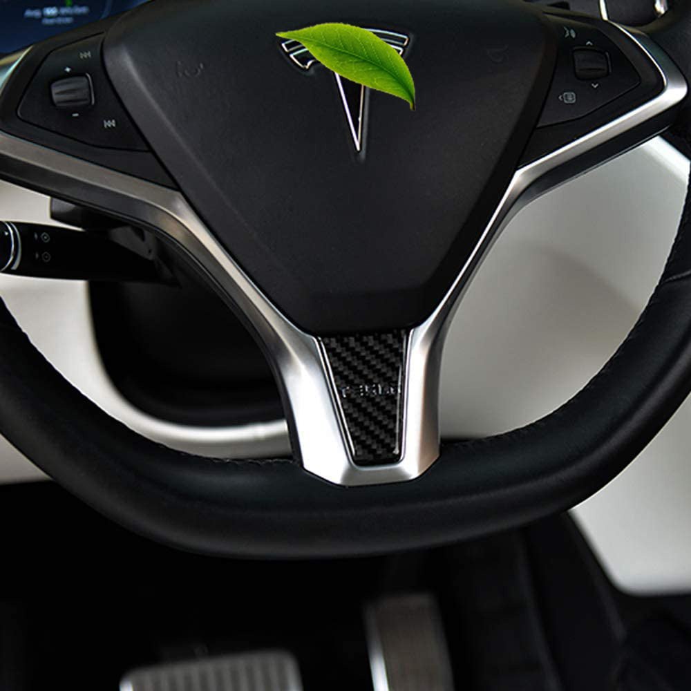 Lenkradinnenaufkleber passend für Tesla Model S Model X 2017-2022