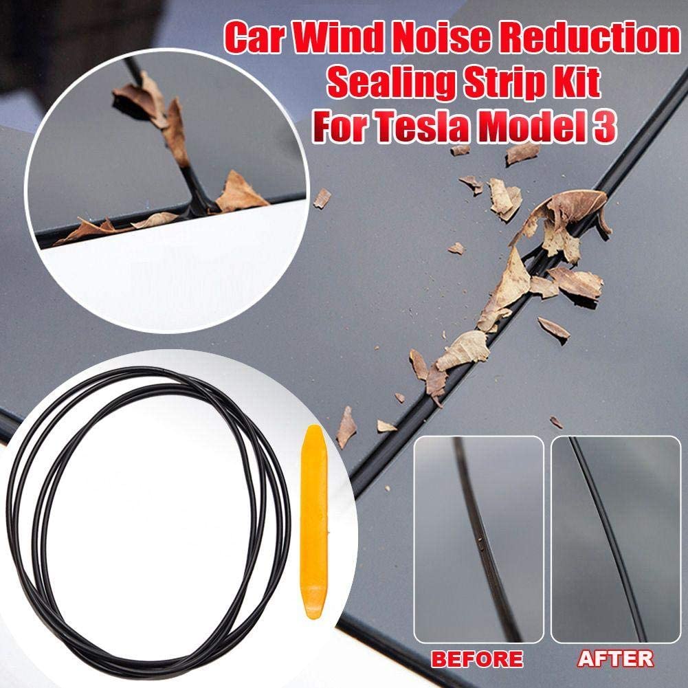 Sunroof Rubber Seal Wind Noise Reduction Kit for Tesla Model Y 2020-2023 - Tesery Official Store