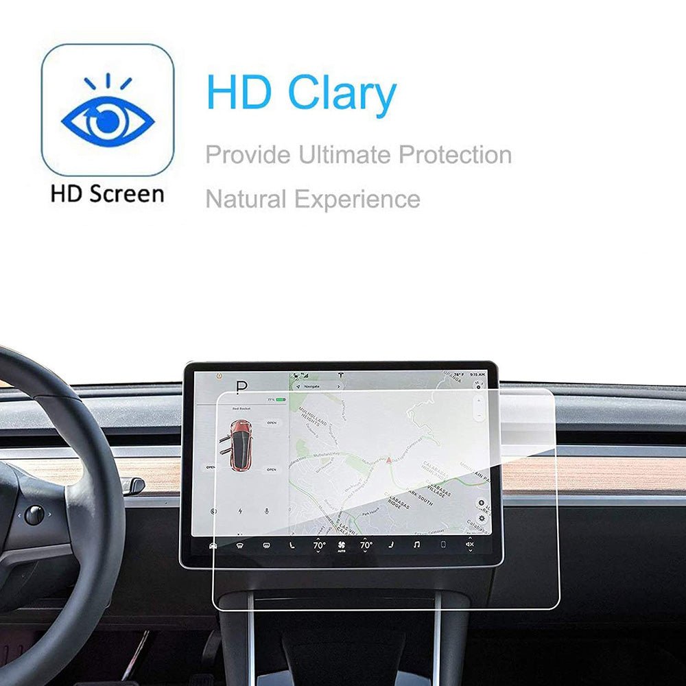 Tempered Protective Film For 15" center touch screen for Tesla Model 3 / Y - Tesery Official Store