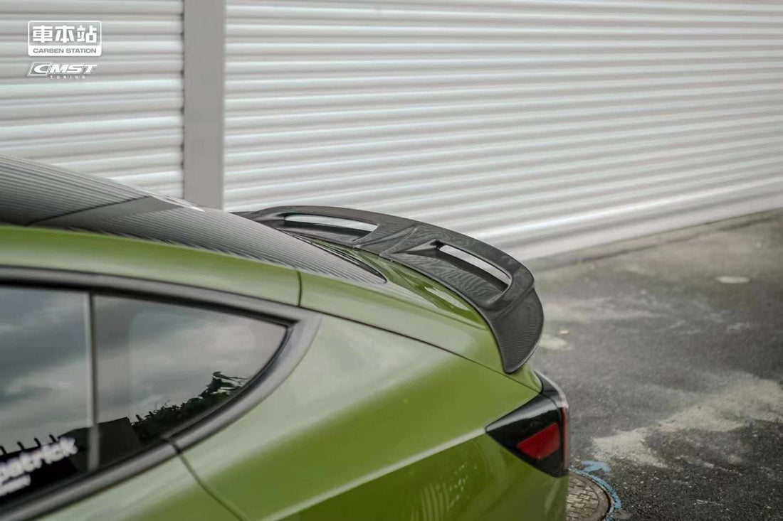 TESERY Carbon Fiber Rear Spoiler Ver.4 for Tesla Model 3 - Tesery Official Store