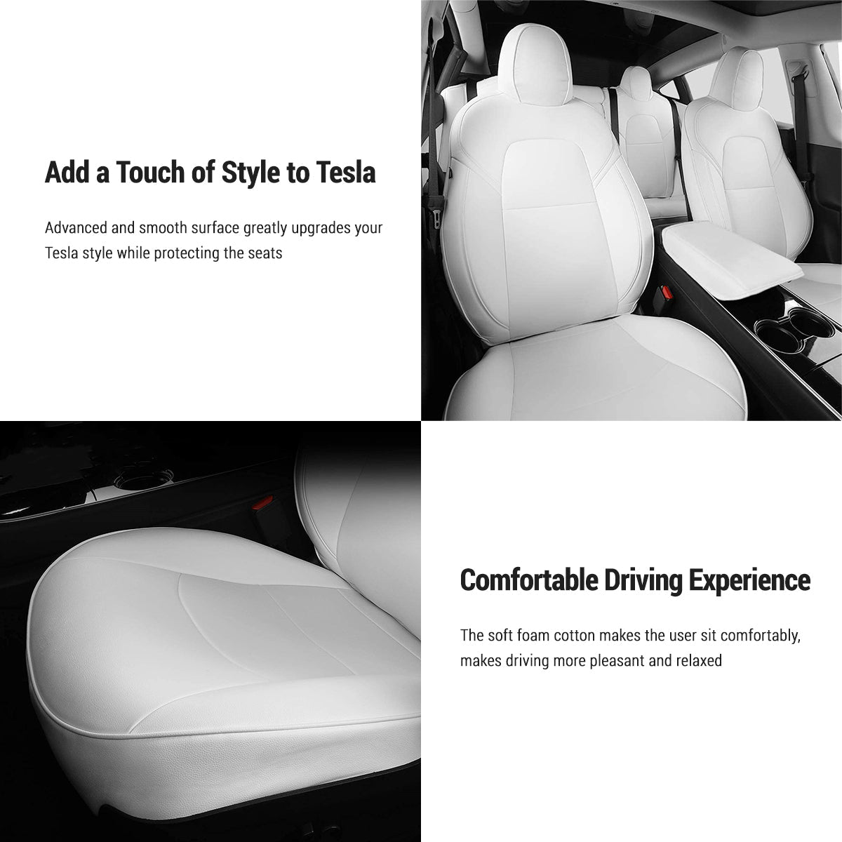 TESERY Seat Covers for Tesla Model 3 Highland / Model Y | Tesery