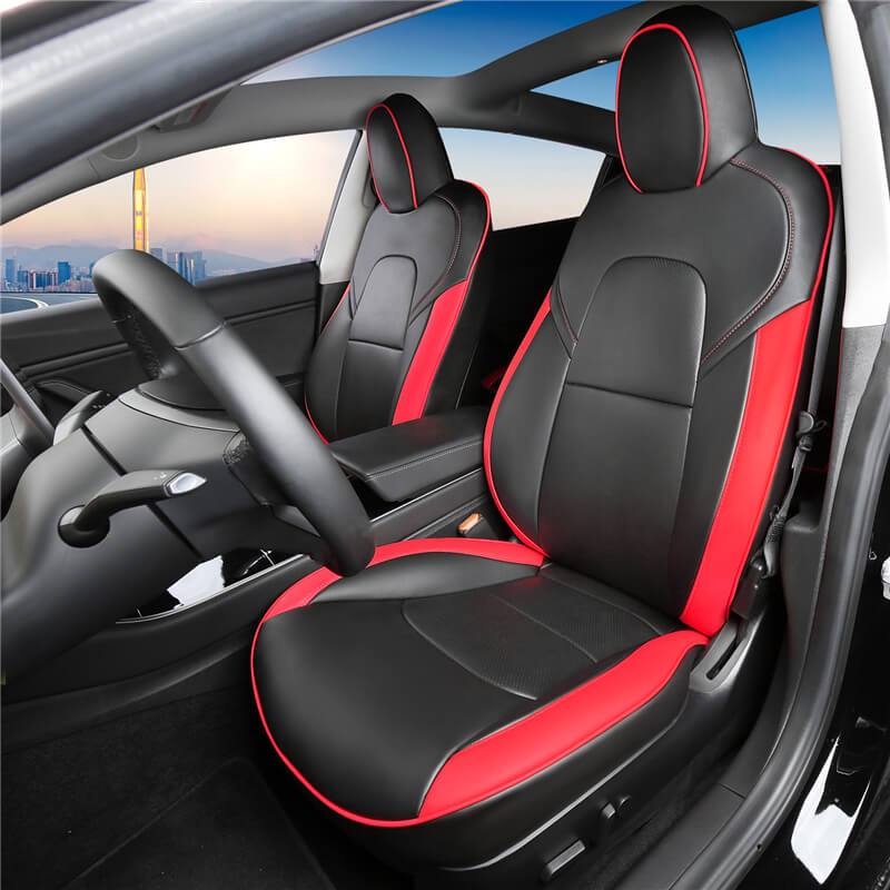 TESERY Seat Covers for Tesla Model 3 2017-2023.10 / Model Y 2020-2024