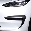 TESERY Tesla Model 3 Fog Light Trim - Carbon Fiber Exterior Mods - Tesery Official Store