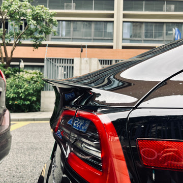 Tesery Tesla Model 3 Highland/Y Spoiler Performance OEM Style - Tør Carbon Fiber Exterior Mods