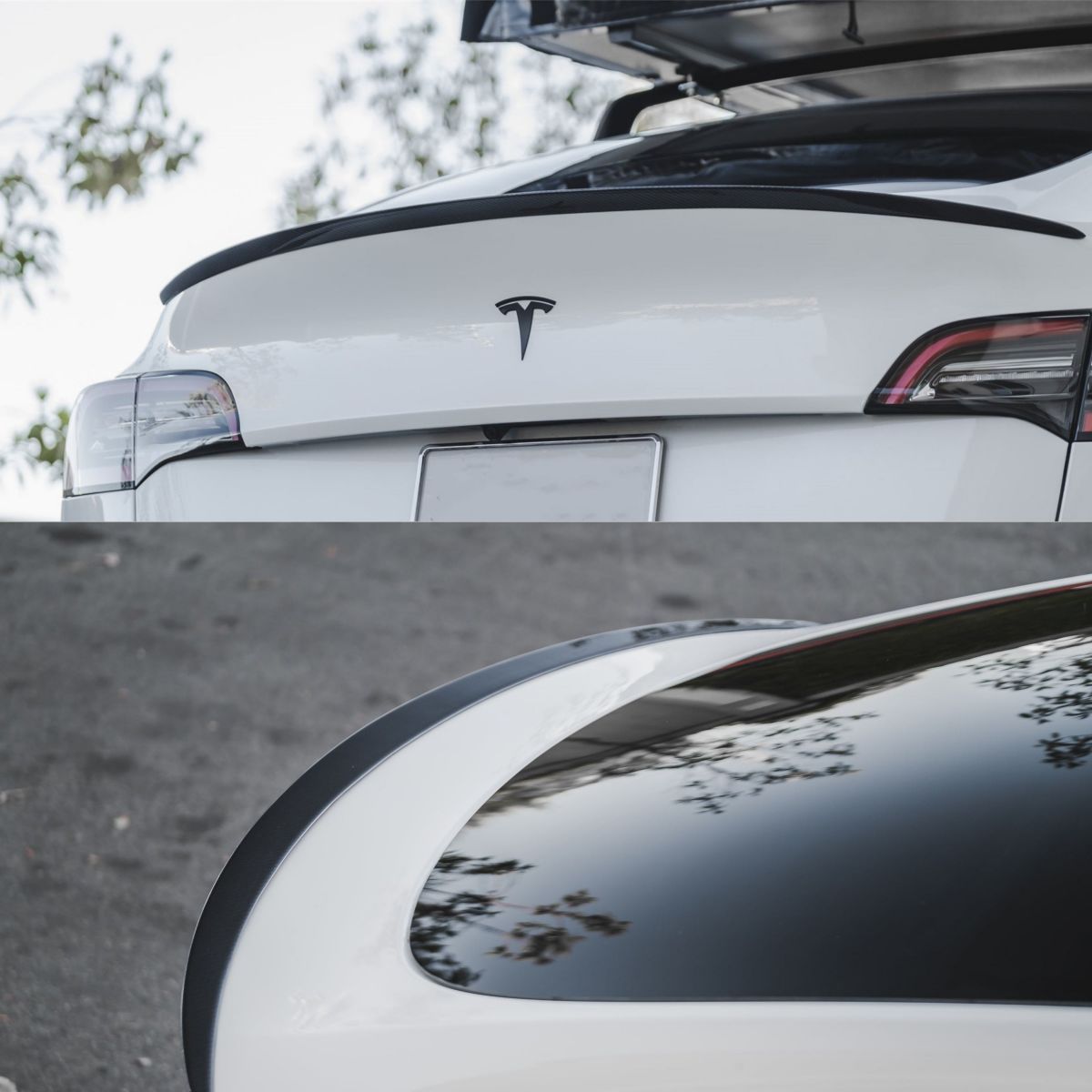 Tesla Model 3 & Model Y Carbon Fiber Spoiler – Tparts