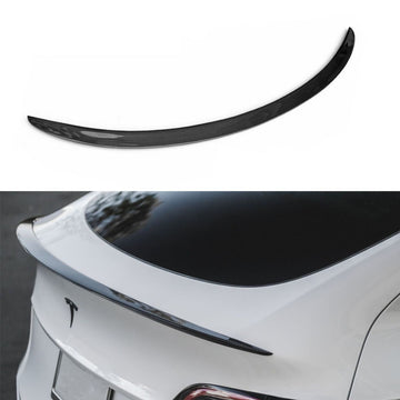 Tesery Tesla Model 3 Highland / Y Spoiler Performance OEM Style - Dry Carbon Fiber Exterior Mods - Tesery Official Store