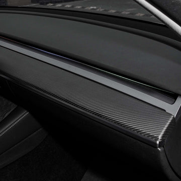 TESERY Tesla Model 3 / Y Dashboard Cover - Carbon Fiber Interior Mods - Tesery Official Store