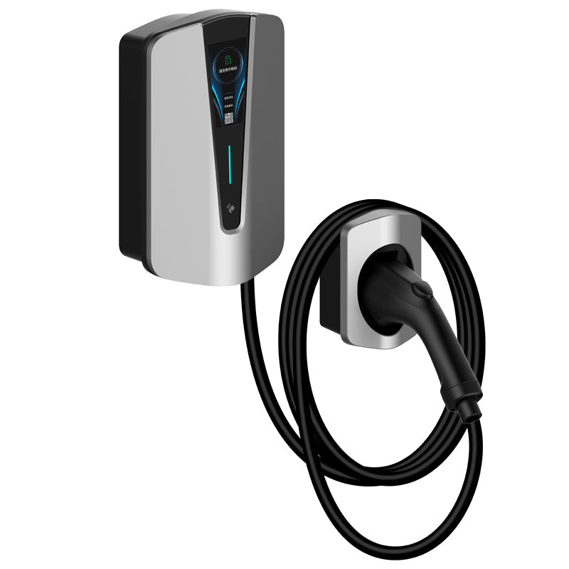 TESERY TYPE 2 Mennekes Level 2 Tesla Home Charging Station |32A | 240V | Europlug/Hardwire | 16ft - Tesery Official Store