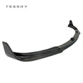 Tesla Model 3 Front Lip Spoiler V Style - Real Carbon Fiber - Tesery Official Store