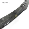 Tesla Model 3 Front Lip Spoiler V Style - Real Carbon Fiber - Tesery Official Store