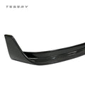 Tesla Model 3 Front Lip Spoiler V Style - Real Carbon Fiber - Tesery Official Store