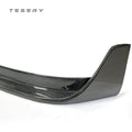 Tesla Model 3 Front Lip Spoiler V Style - Real Carbon Fiber - Tesery Official Store