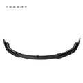 Tesla Model 3 Front Lip Spoiler V Style - Real Carbon Fiber - Tesery Official Store