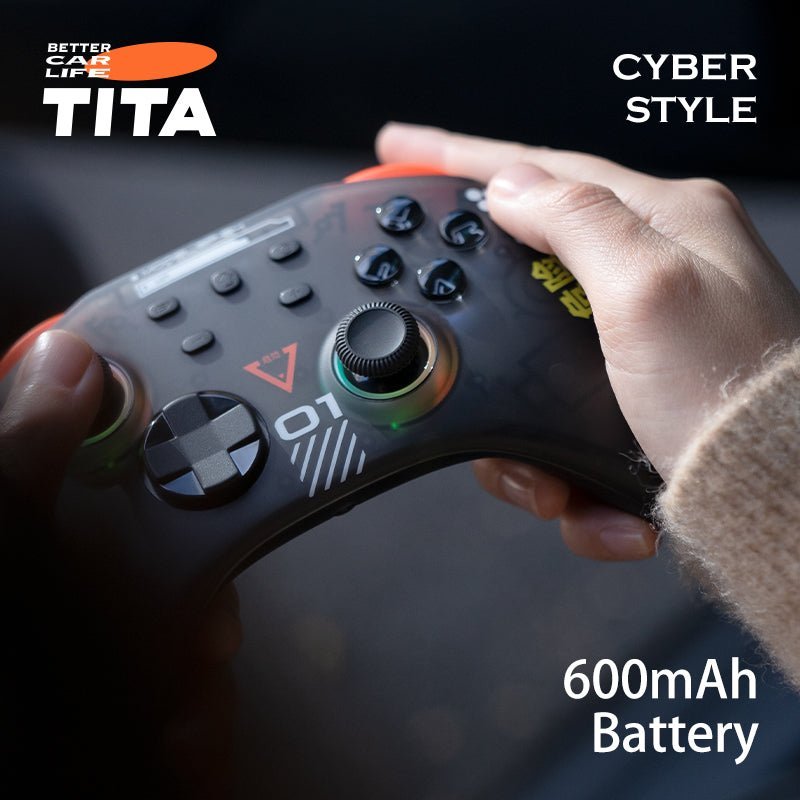 TITA Games - ALL - Round Wireless Gamepad for Tesla - Tesery Official Store