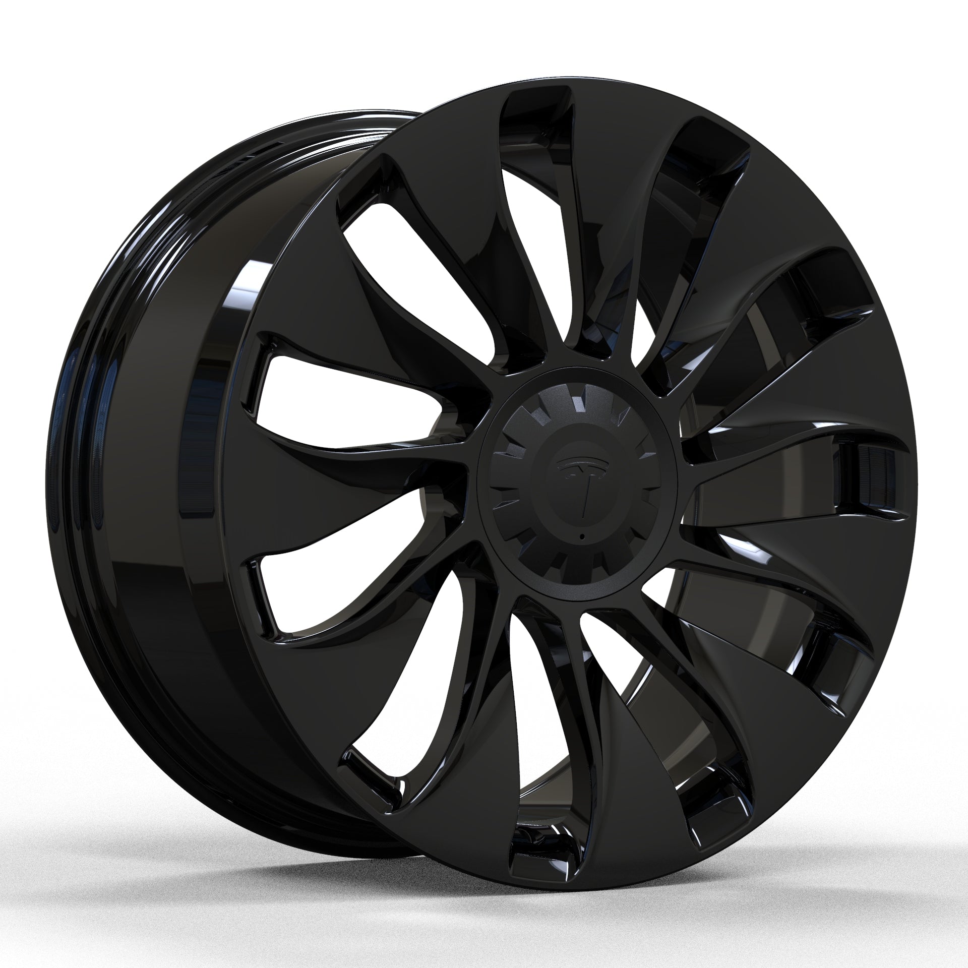 Fit For Model 3 Wheel Cover 18 matte Black Support - Temu