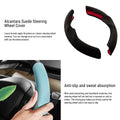 Ultra-thin Alcantara Steering Wheel Cover for Tesla Model 3 / Y - Tesery Official Store