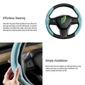 Ultra-thin Alcantara Steering Wheel Cover for Tesla Model 3 / Y - Tesery Official Store