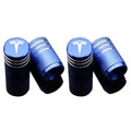 Valve Stem Caps 4 Pack Fit Suitable for Tesla 3/Y/S/X 2017-2023 - Tesery Official Store