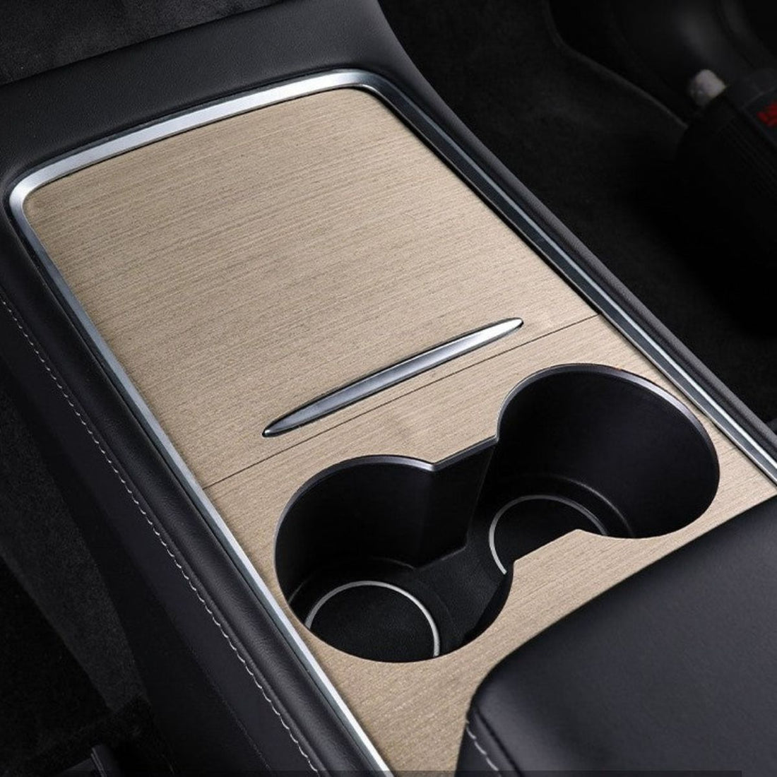 Wood Center Console Wrap for Tesla Model 3 / Y 2020-2023 - Tesery Official Store